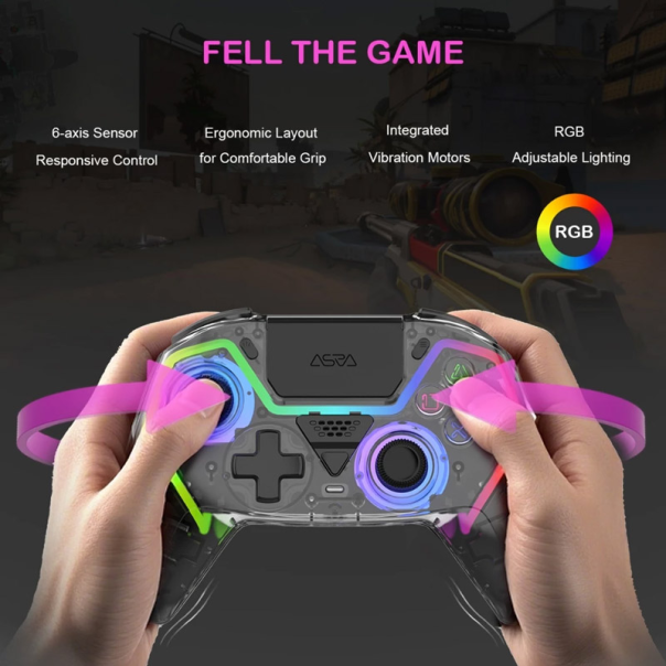 Joypad Dual Shock WIFI za PS5 HG040D providno crni - EP2841329