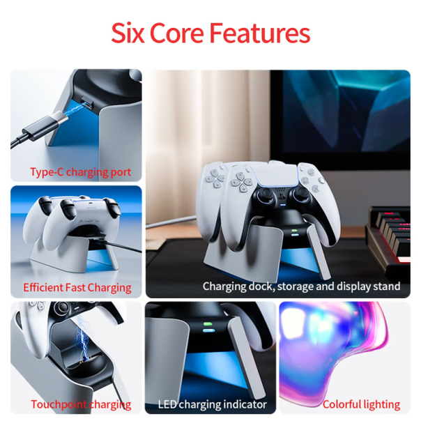 Stalak za PS5 KD28 beli - EP2842726