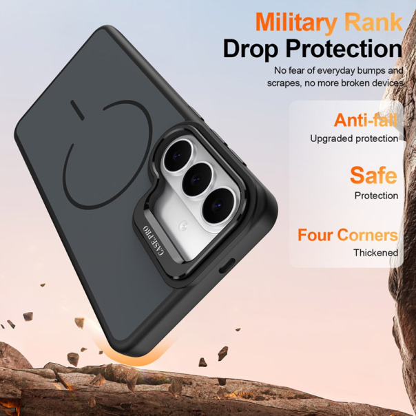 Maska za Samsung S26 alpine gray Mag Case Cam Shield Luxe - 622680