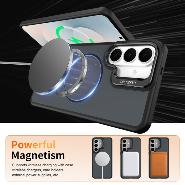 Maska za Samsung S26 Ultra alpine gray Mag Case Cam Shield Luxe - 622683