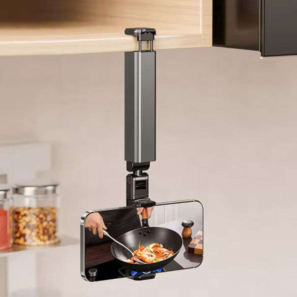 Dzepni držač za mobilni telefon sa stativom 360 sivi - EP2843370