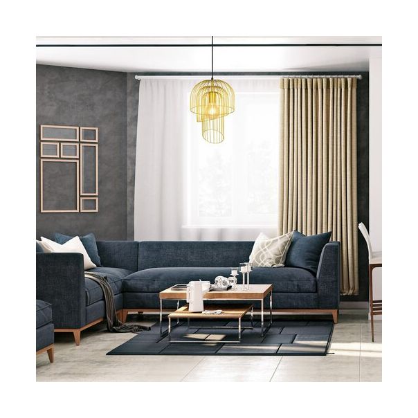 Rabalux Visilica Rowena E27 1x MAX 60W zlatna (6228) - 6228