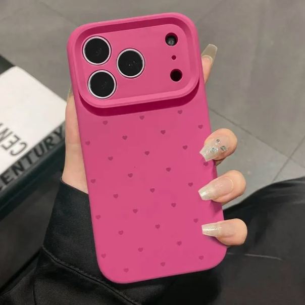 Maska za iPhone Air Cute Heart pink - EP2843168