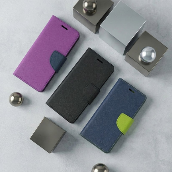 Maska za Motorola Moto G06 na preklop Mercury ljubičasta - 622867