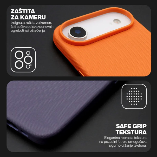 Maska za iPhone 17 Pro Mag Case Frosted Guard crna - EP2850535