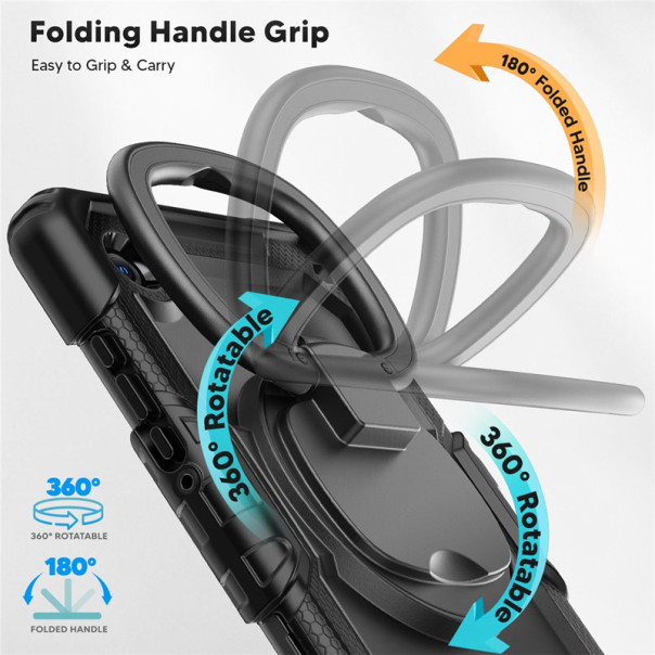 Maska za Samsung Tab A11/ X133 STRAP crna - EP2842623