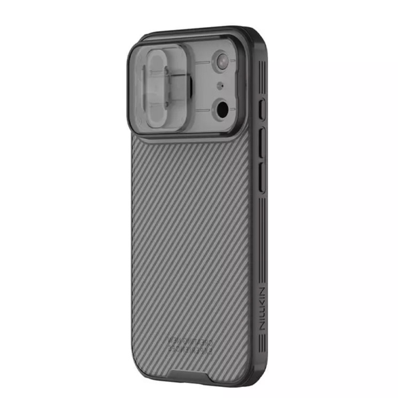 Maska za iPhone 17 Pro Nillkin CamShield Pro transparent crna - 622975