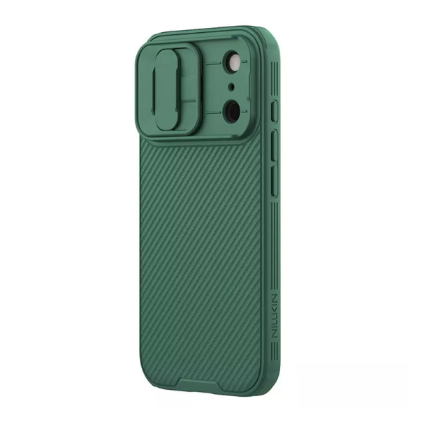 Maska za iPhone 17 Pro Nillkin CamShield Pro tamno zelena - 622977
