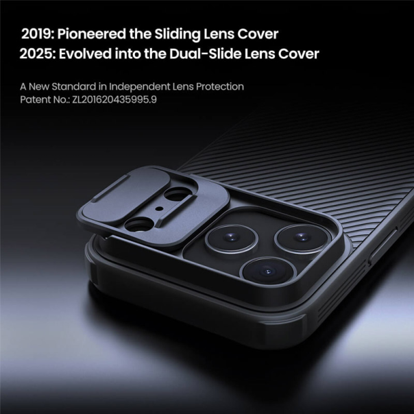 Maska za iPhone 17 Pro Nillkin CamShield Pro tamno zelena - 622977