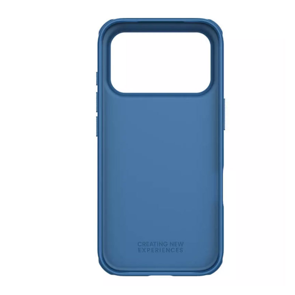 Maska za iPhone 17 Pro (bez otvora za logo) Nillkin Super Frosted Shield Pro plava - 622986