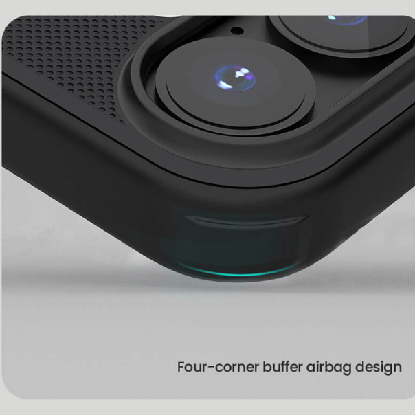 Maska za iPhone 17 (bez otvora za logo) Nillkin Super Frosted Shield Pro tamno zelena - 622987