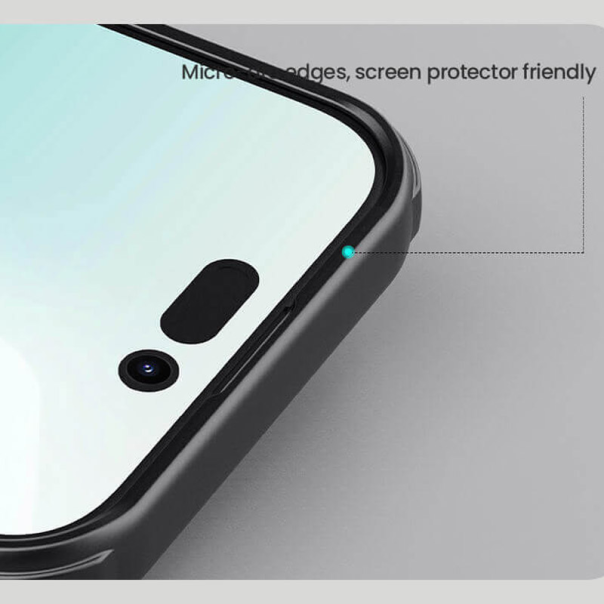 Maska za iPhone iPhone 17 (bez otvora za logo) Nillkin Super Frosted Shield Pro plava - 622988