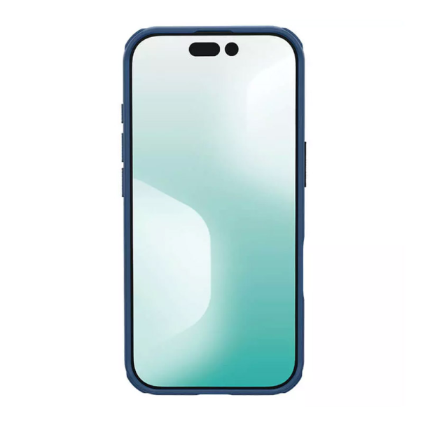 Maska za iPhone iPhone 17 (bez otvora za logo) Nillkin Super Frosted Shield Pro plava - 622988