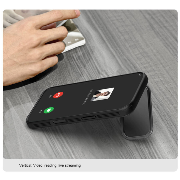 Maska za iPhone 17 Pro Nillkin CamShield Prop crna (transparent kamera) - 622989