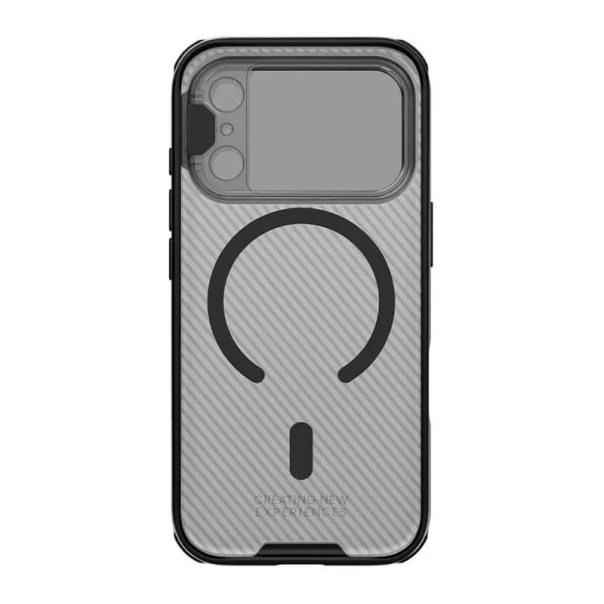 Maska za iPhone 17 Pro Max Nillkin CamShield Prop Magnetic crna (transparent kamera) - 622992