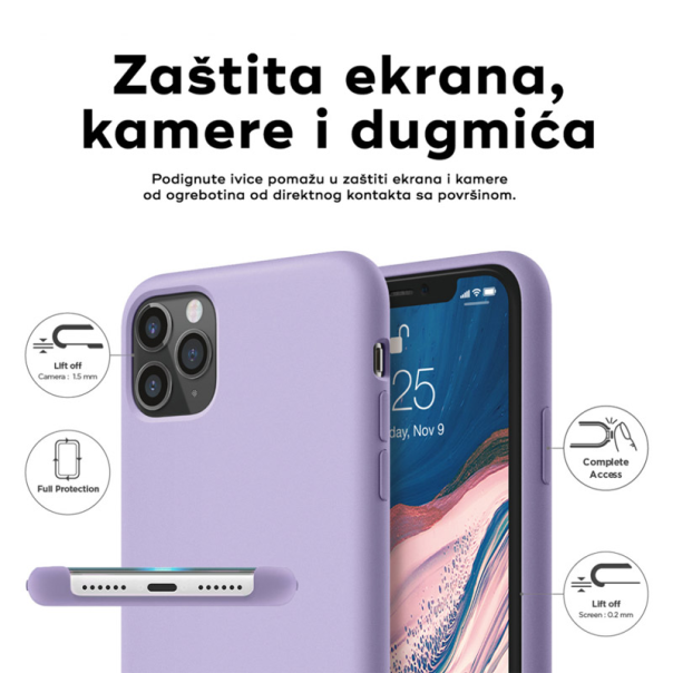 Maska za Honor 400 Smart/ X7d Summer color bordo - 623051