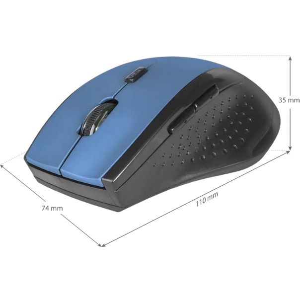 Bežični miš Defender Accura MM-365 6D plavi - EP1912783