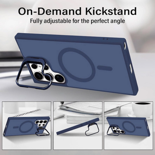 Maska za iPhone 17 ljubičasta Mag Case Nanobit Shield - EP2838951