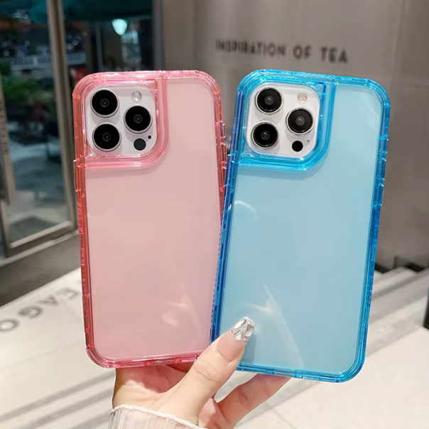 Maska za Motorola G06 narandžasta Color Transparent - EP2849925