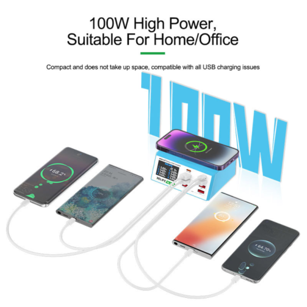 Wireless digitalni 8-portni punjač RELIFE RL-309AW - EP2987983
