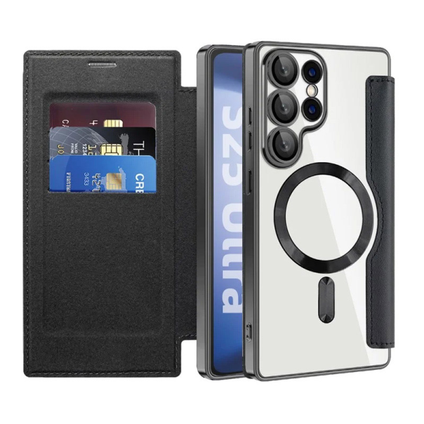 Maska za Samsung S25 Ultra/ S938B na preklop Coral Mag Case Book roze - EP2850108