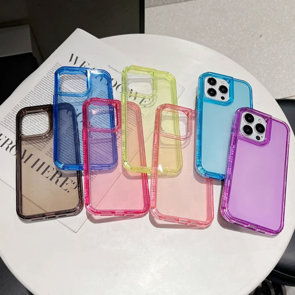 Maska za Motorola Edge 50 Fusion/ Moto G96 Color Transparent plava - EP2937686