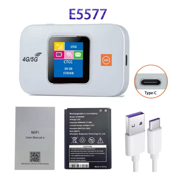 Prenosivi mobilni WiFi router E5577 (4G LTE) - EP3126931