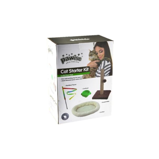 PAWISE Poklon set za mačke 4u1 - 28572-1