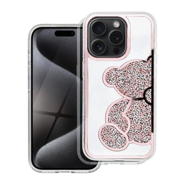 Maska za Samsung S26 Ultra/ S948B Teddy Bear roze - EP2937713