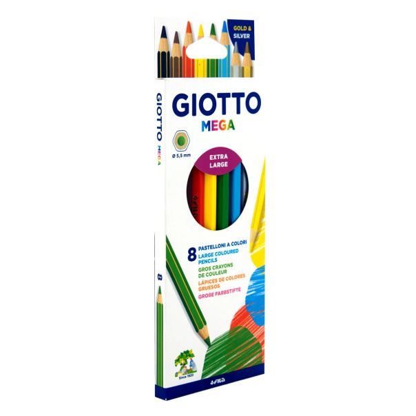 GIOTTO Drvene boje 8/1 mega 0225400 - 62392