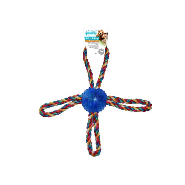 PAWISE Igračka za pse lopta sa kanapima 26cm - 14547