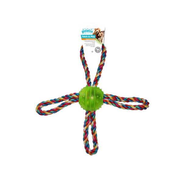 PAWISE Igračka za pse lopta sa kanapima 26cm - 14547