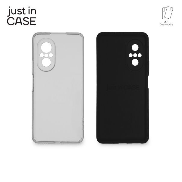 JUST IN CASE 2u1 Extra case MIX paket crni za Huawei Nova 9SE - MIX432BK