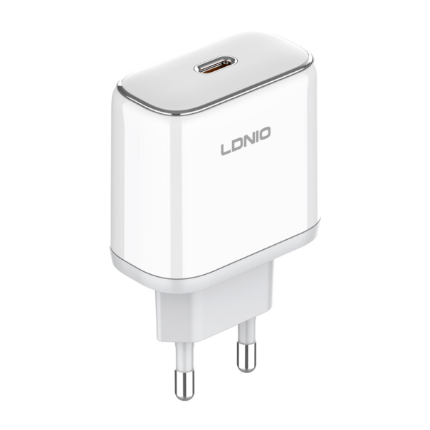 Kućni punjač LDNIO Q1415 GaN 45W Type-C na Type-C beli - EP3038465