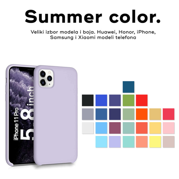 Maska za Samsung S25 FE/ S741B/ S26 FE/ S741B mat ljubičasta Summer Color - EP3177688