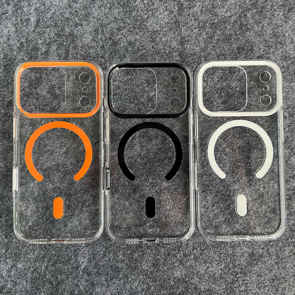 Maska za iPhone 18 Pro Max Berlia Sheen Mag Case bela - EP3161252