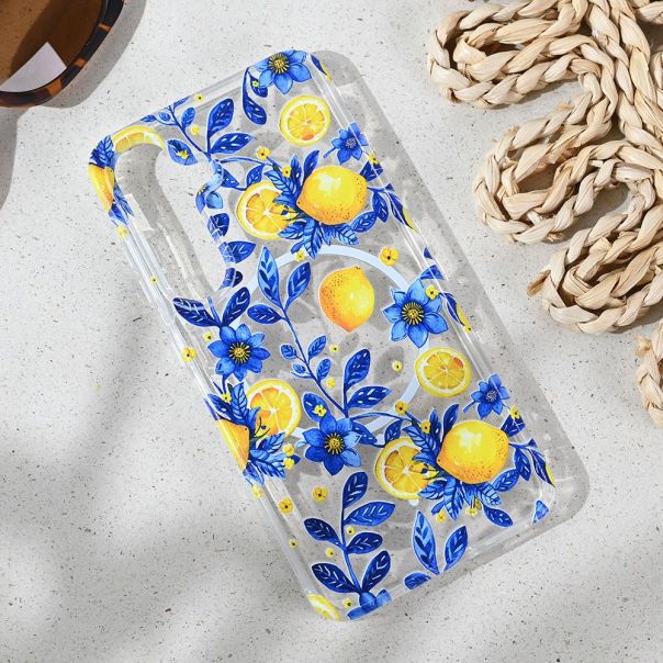 Maska za Samsung S921B Galaxy S24 Mediteran Lemon Print Magsafe - 8020873