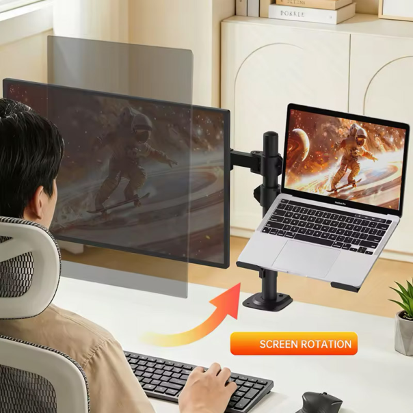 Nosač za monitor i laptop crni - EP3110473