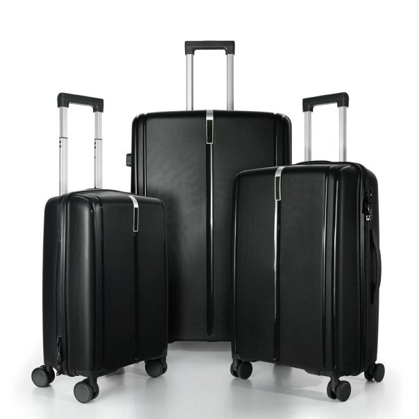 Cabin Pro porodicni set od 3 kofera – tamno crna boja - EP3276332
