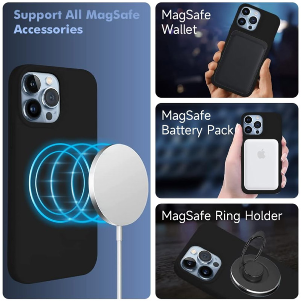 Maska za iPhone 18 Pro Summer color Mag Case crna - EP3150660