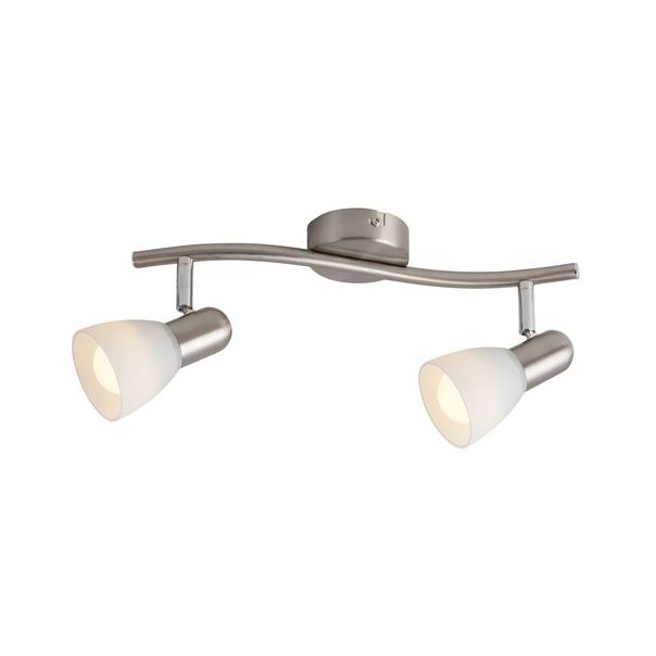 Rabalux Spot rasveta Soma E14 2x MAX 40W brušeni hrom (6302) - 6302