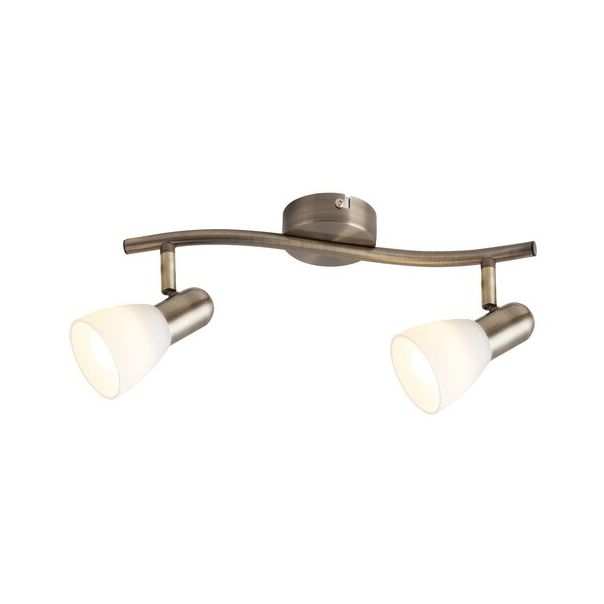 Rabalux Spot rasveta Soma E14 2x MAX 40W bronzana (6307) - 6307