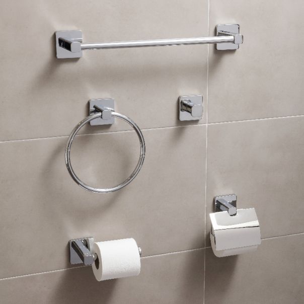 TATAY Zidna vešalica 6x4.6x6cm, hrom - 6320100