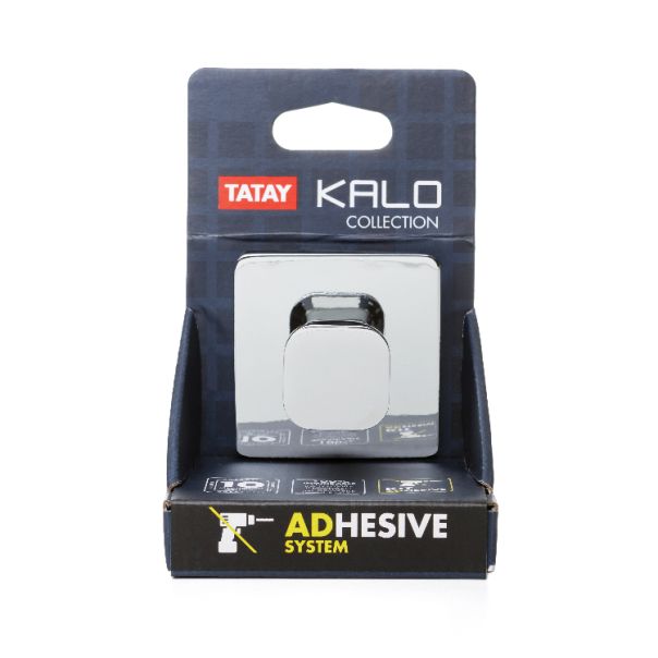 TATAY Zidna vešalica 6x4.6x6cm, hrom - 6320100