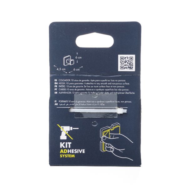 TATAY Zidna vešalica 6x4.6x6cm, hrom - 6320100