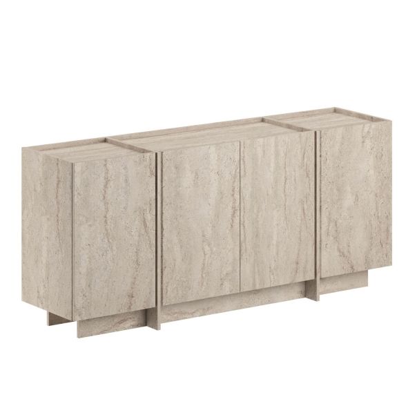 NORDURE Komoda Dorma, mermerna krem - EP3057965