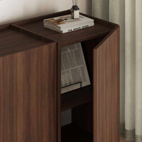 NORDURE Komoda Dorma, tamno braon - EP3057974