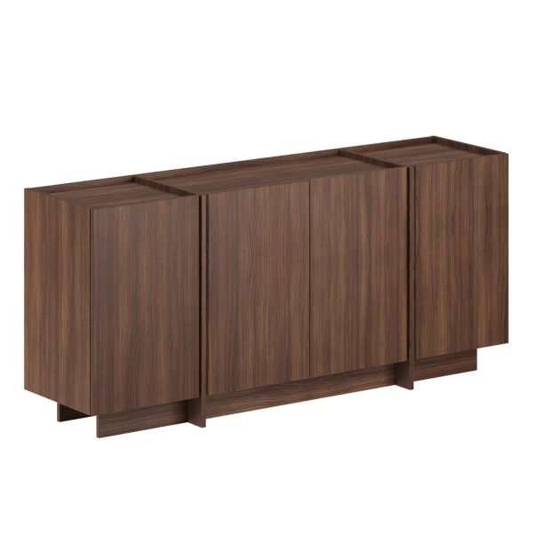 NORDURE Komoda Dorma, tamno braon - EP3057974