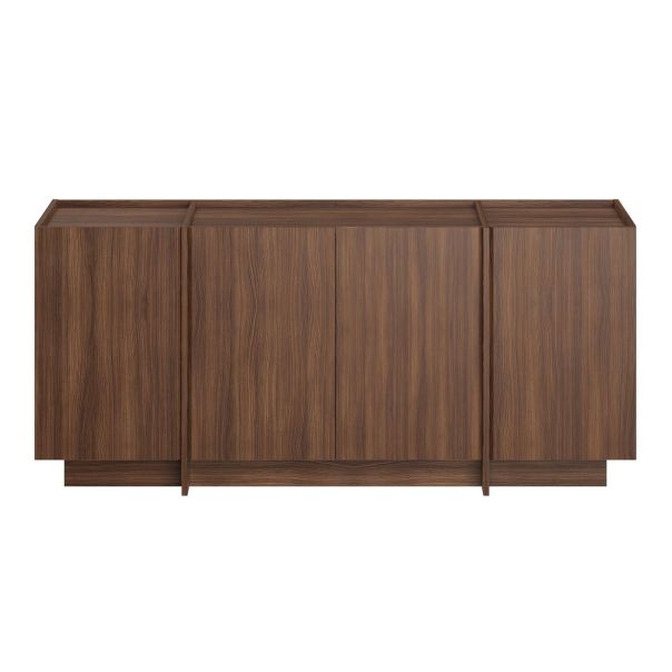 NORDURE Komoda Dorma, tamno braon - EP3057974