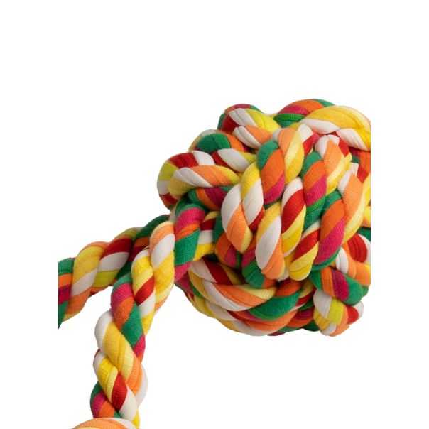 PAWISE Igračka za pse Lopta od kanapa sa 4 kraka - 14878